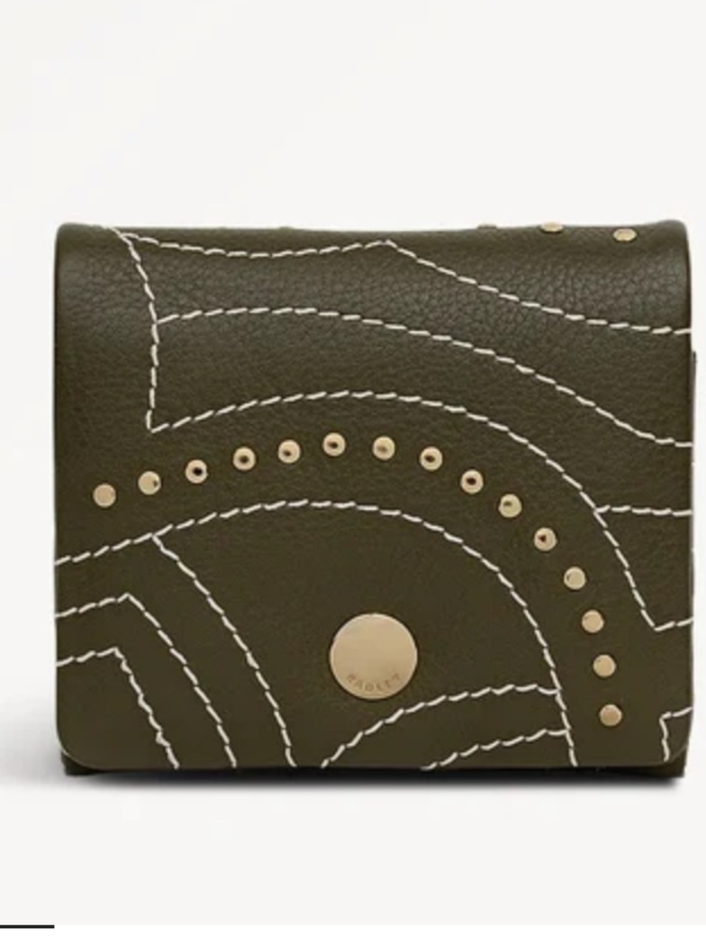 Radley London Mallow Street Medium Folded Wallet in Medium Green